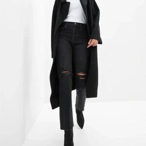 GAP High Rise Cheeky Straight Jeans with Washwell (28 regular) NWT
